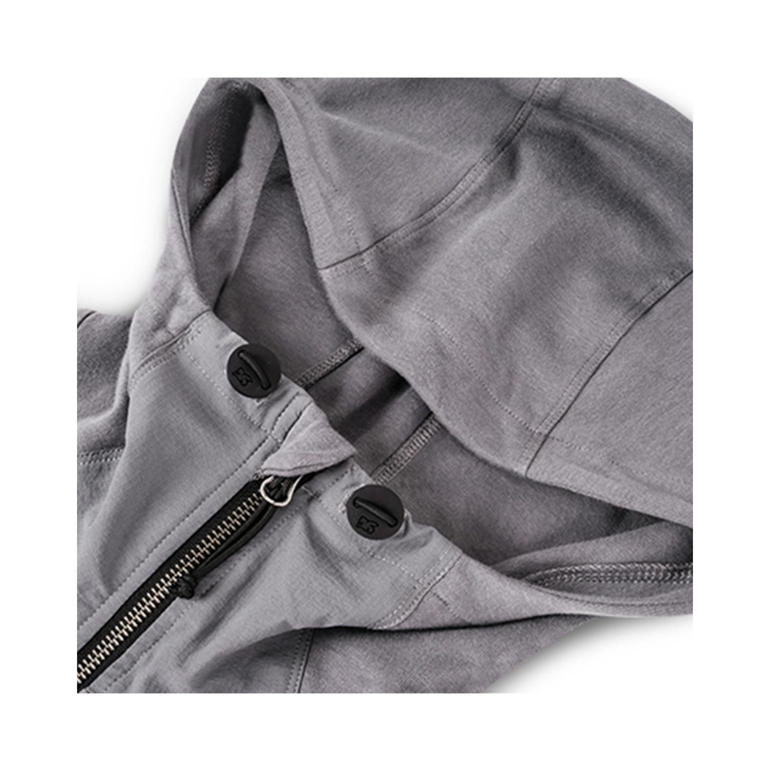 Chrome Industries Jacket Men M Full Zip Hoodie Technical Fleece Cycling Gray — image 2 of 8